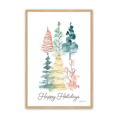 [Color:American Maple], Picture of art in a American Maple frame