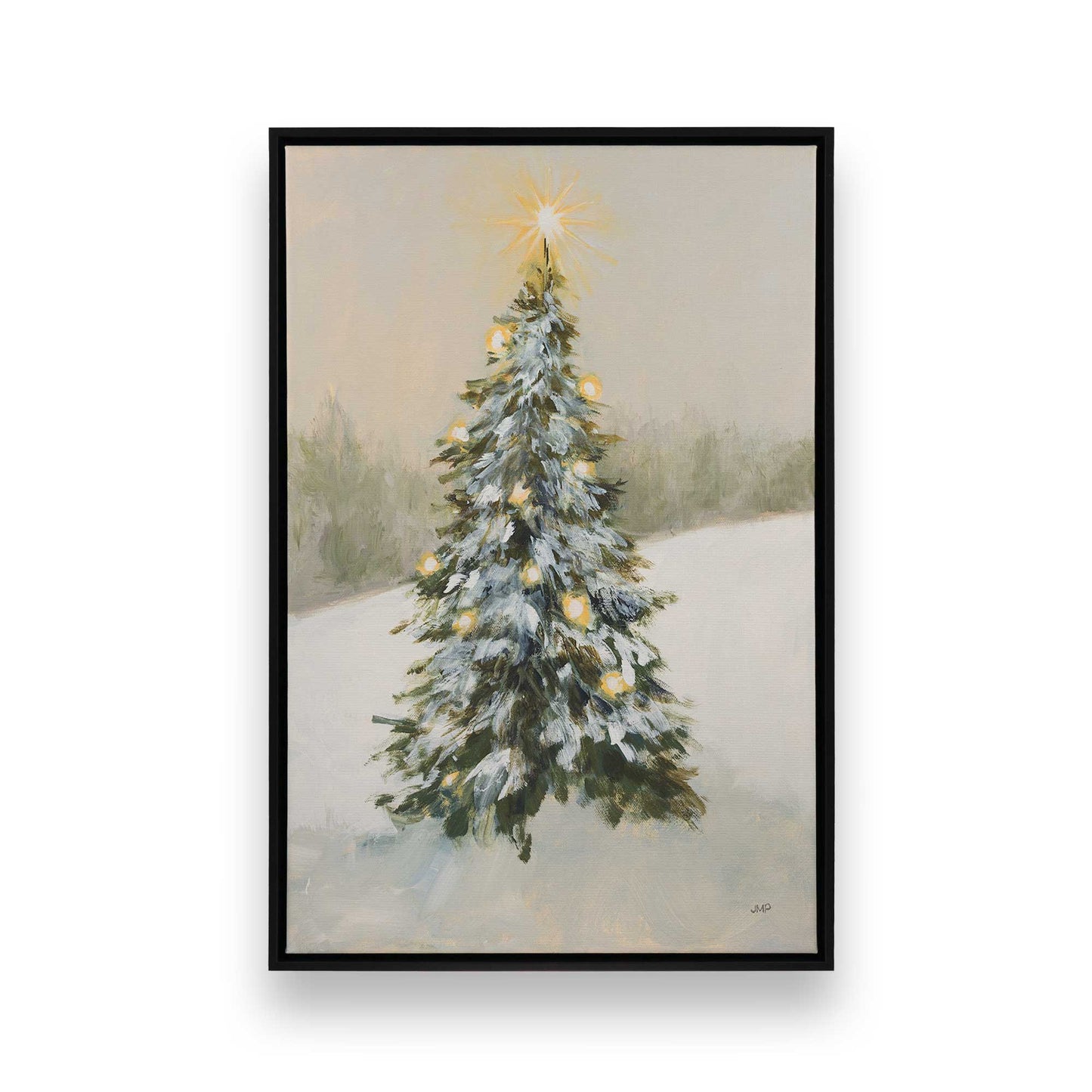 [Color:Satin Black], Picture of art in a Satin Black frame