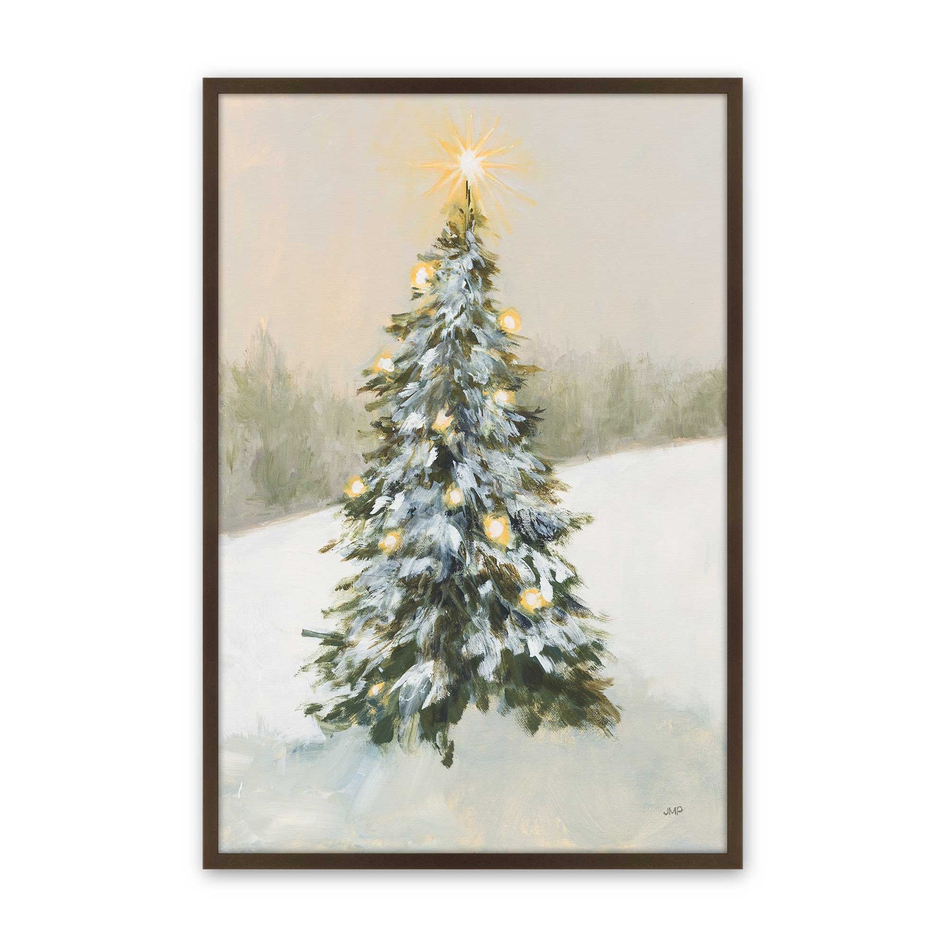 [Color:Belvinder Brown], Picture of art in a Belvinder Brown frame