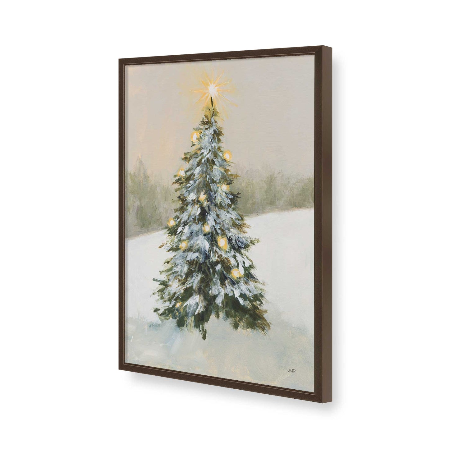 [Color:Belvinder Brown], Picture of art in a Belvinder Brown frame of the corner