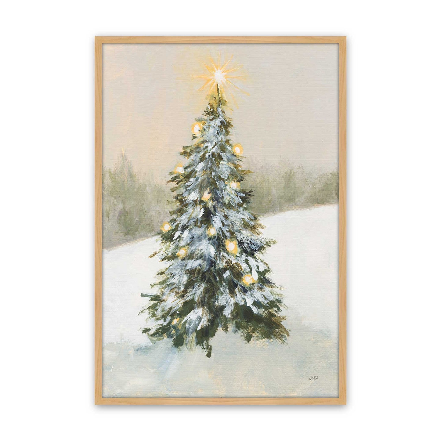 [Color:American Maple], Picture of art in a American Maple frame