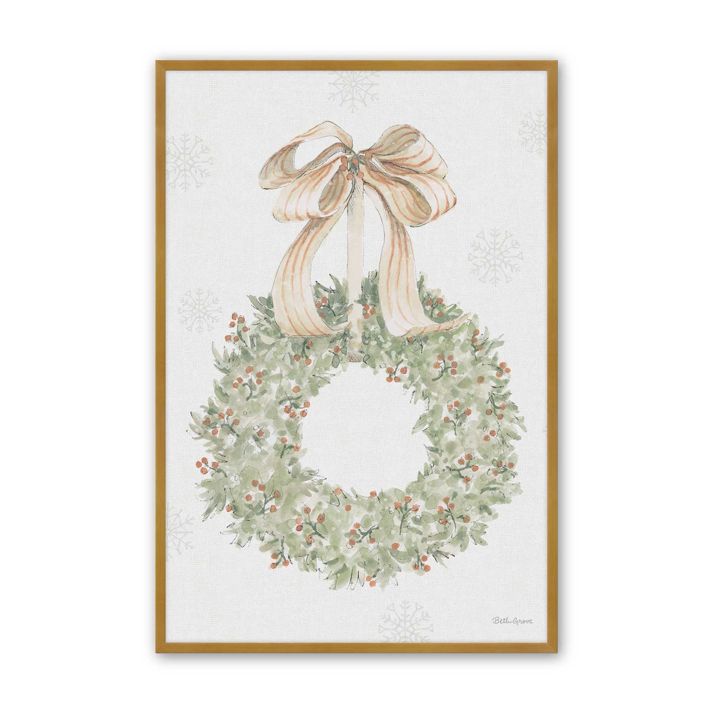 [Color:Polished Gold], Picture of art in a Polished Gold frame