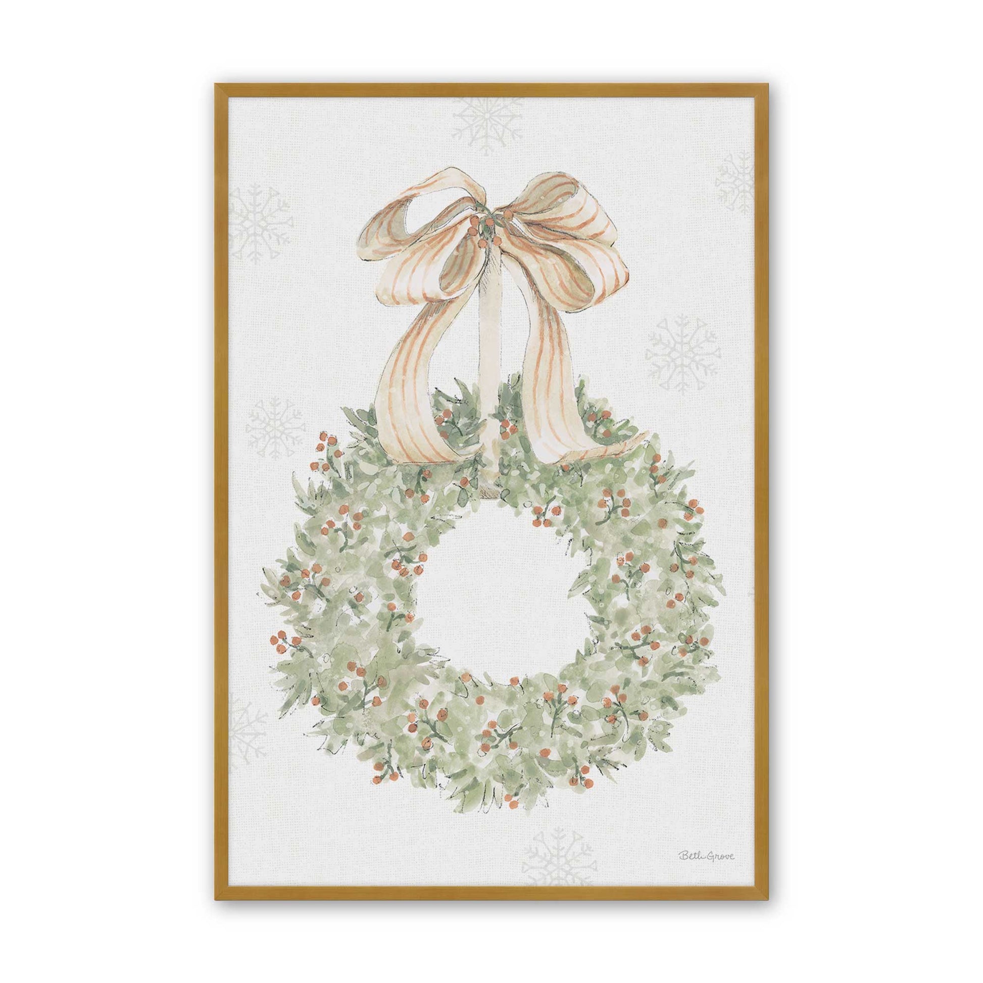 [Color:Polished Gold], Picture of art in a Polished Gold frame