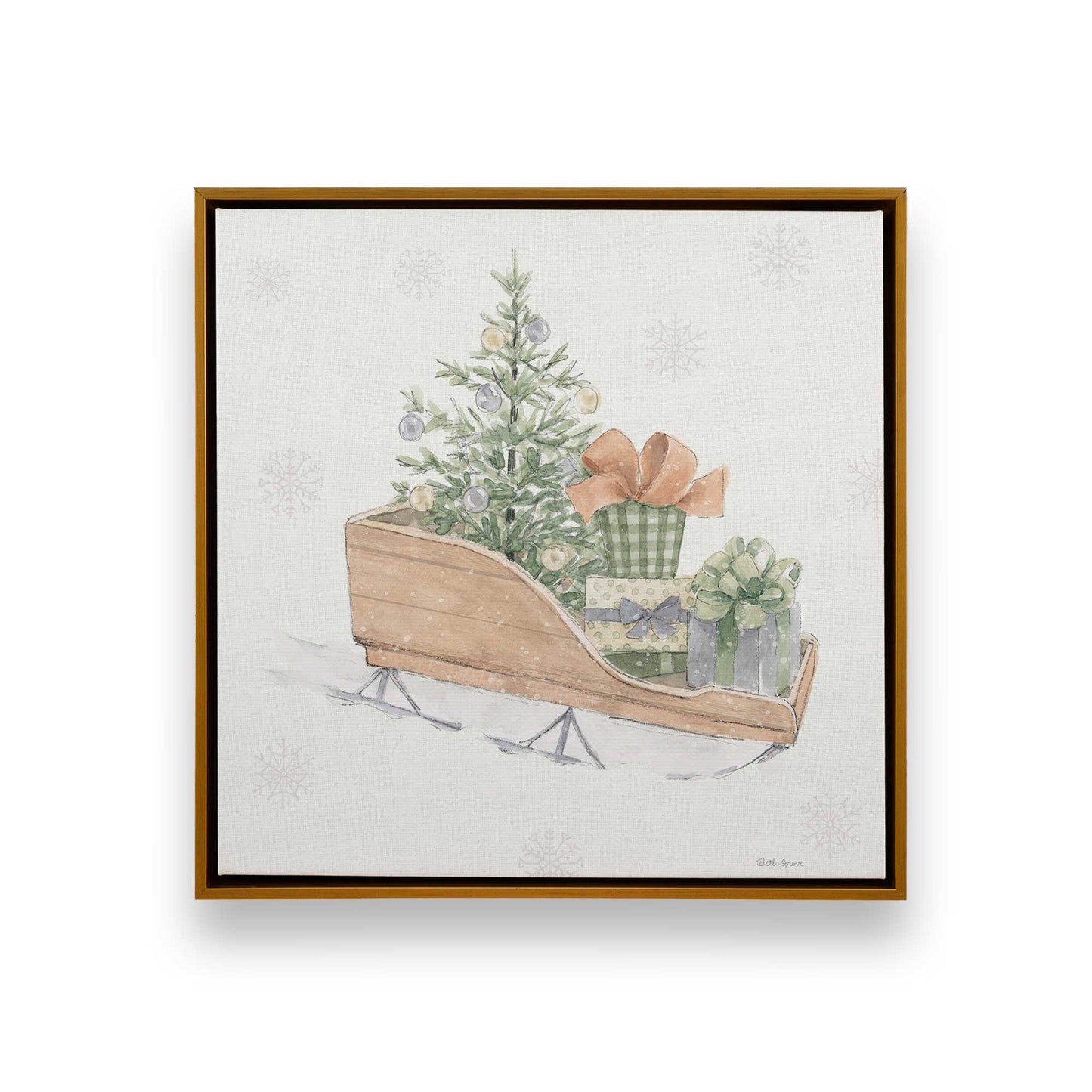 [Color:Polished Gold], Picture of art in a Polished Gold frame