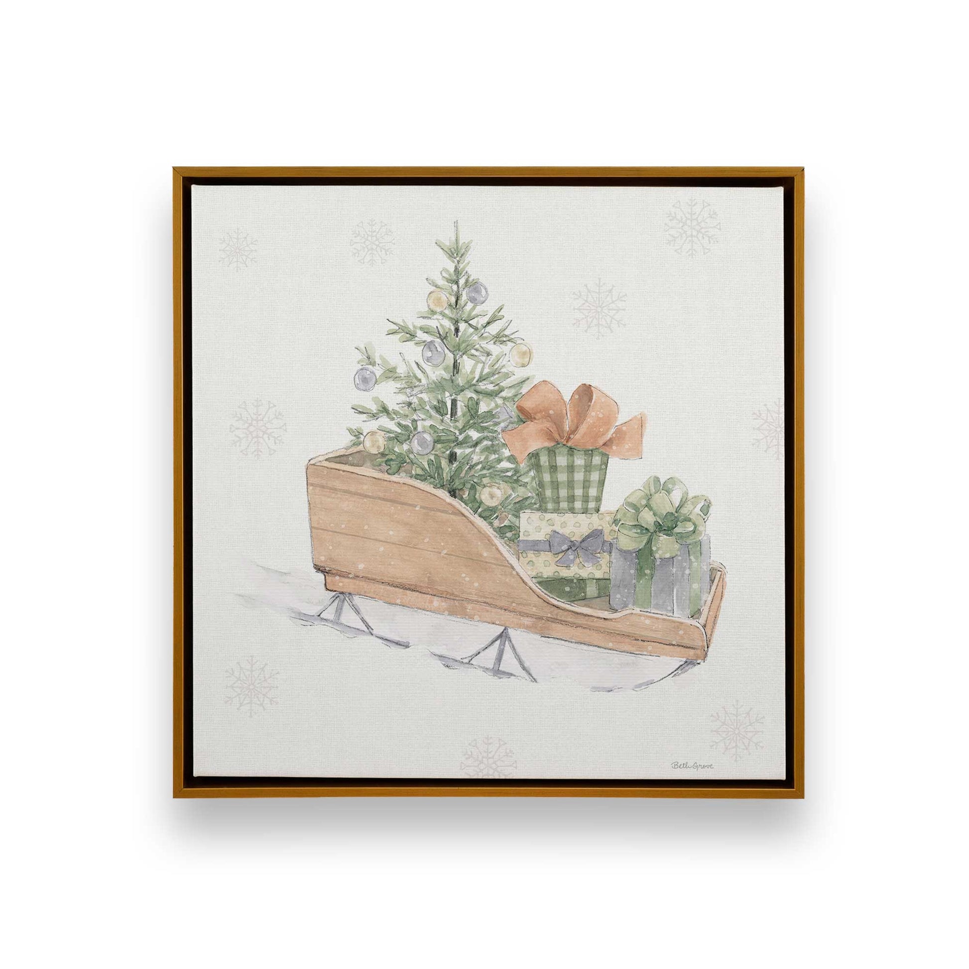 [Color:Polished Gold], Picture of art in a Polished Gold frame