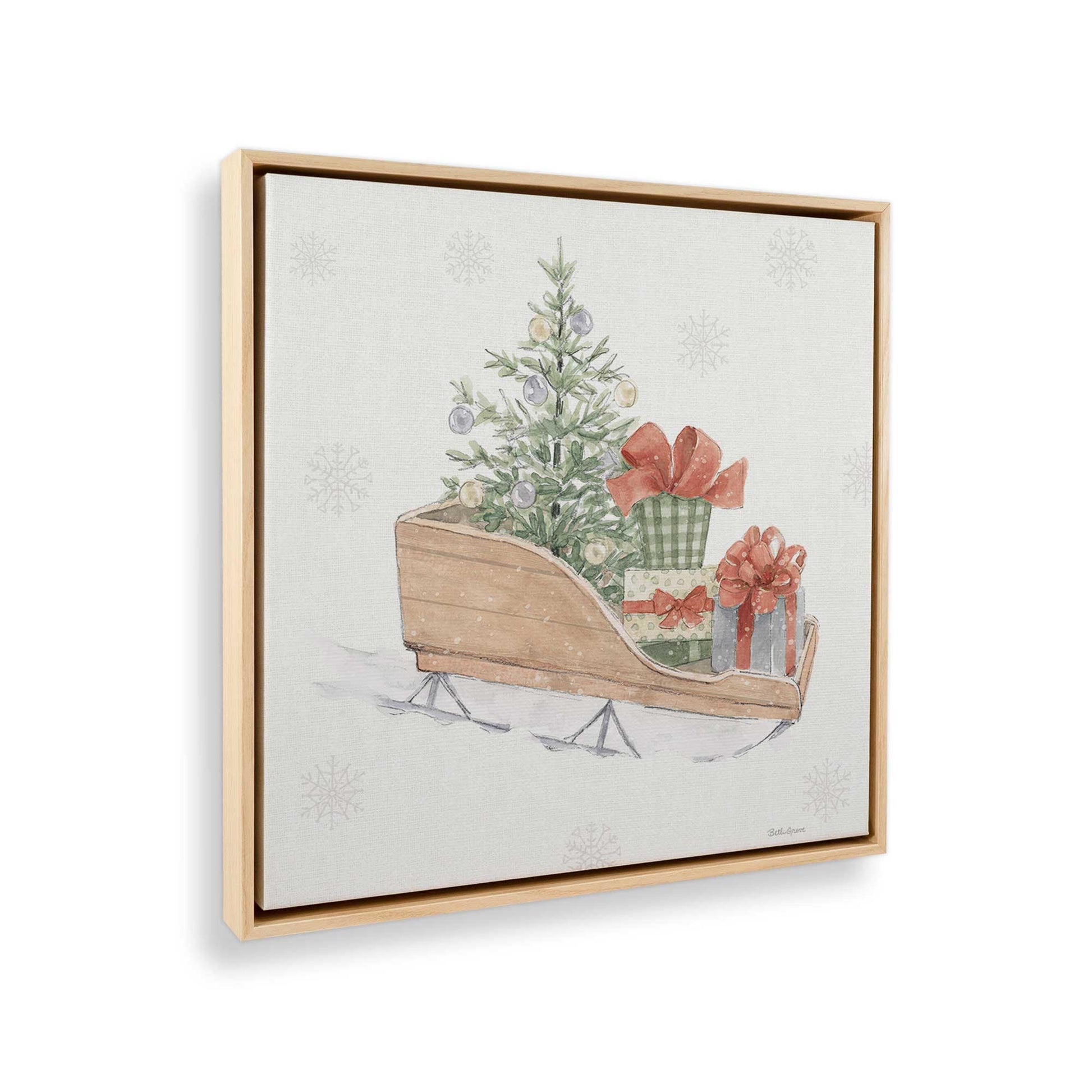 [Color:American Maple], Picture of the corner of the art