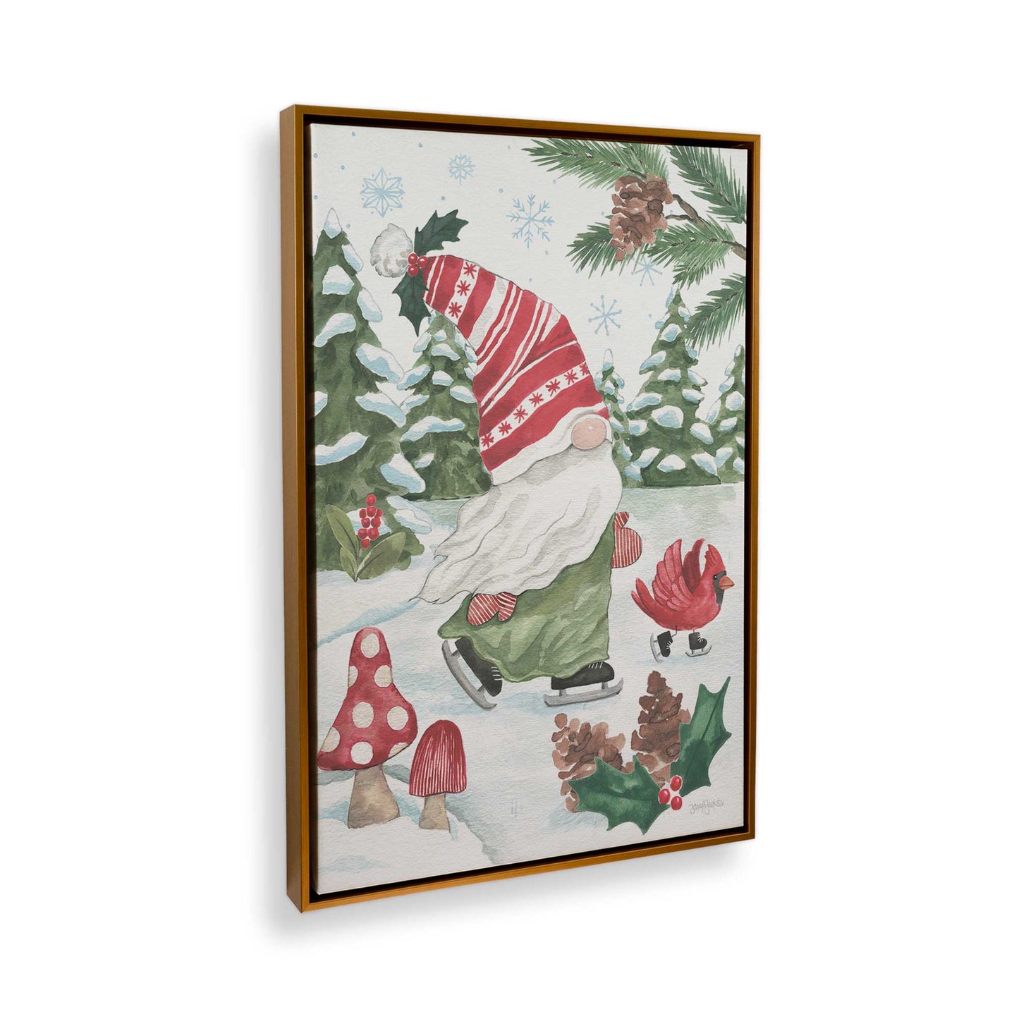 [Color:Polished Gold], Picture of the corner of the art