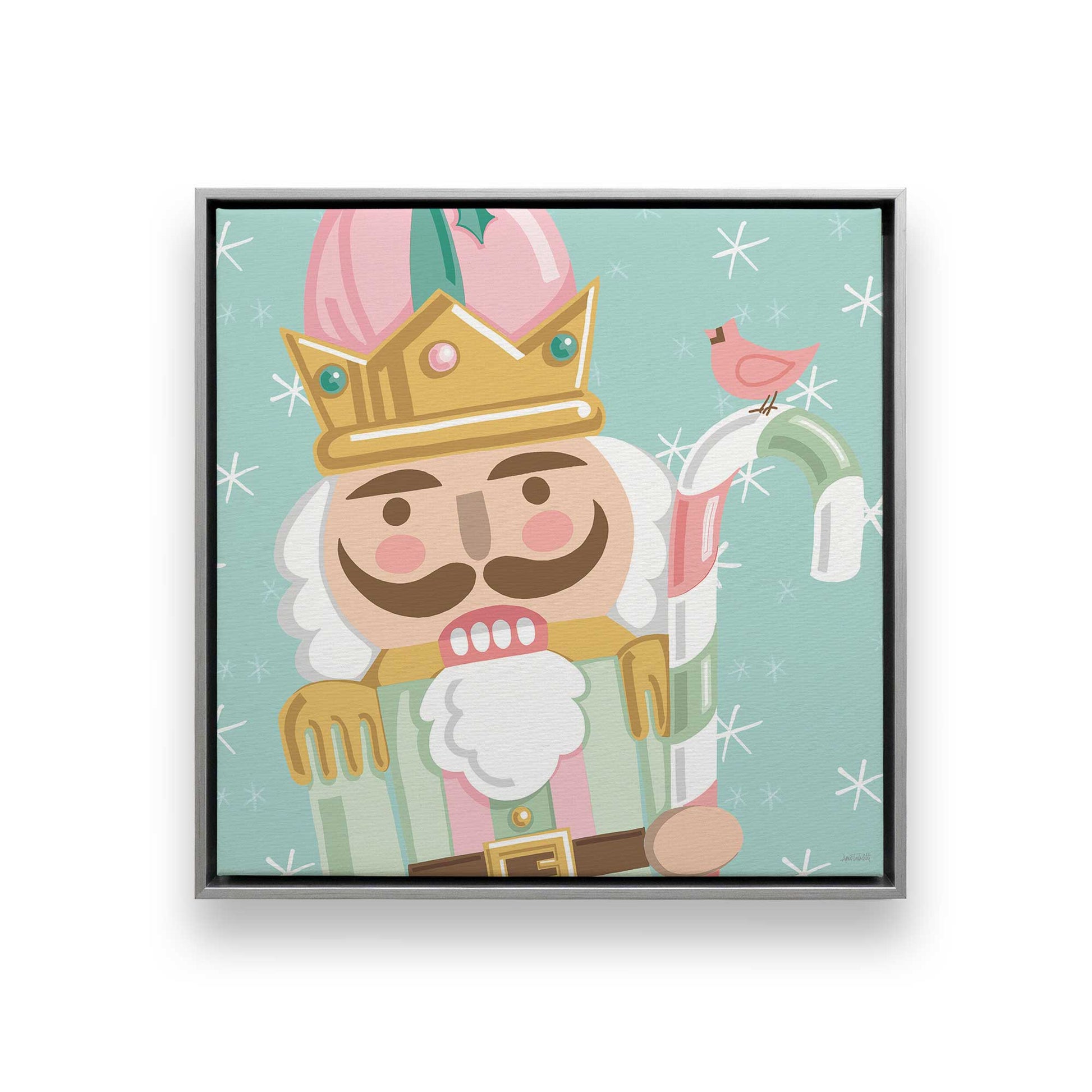 [Color:Polished Chrome], Picture of art in a Polished Chrome frame