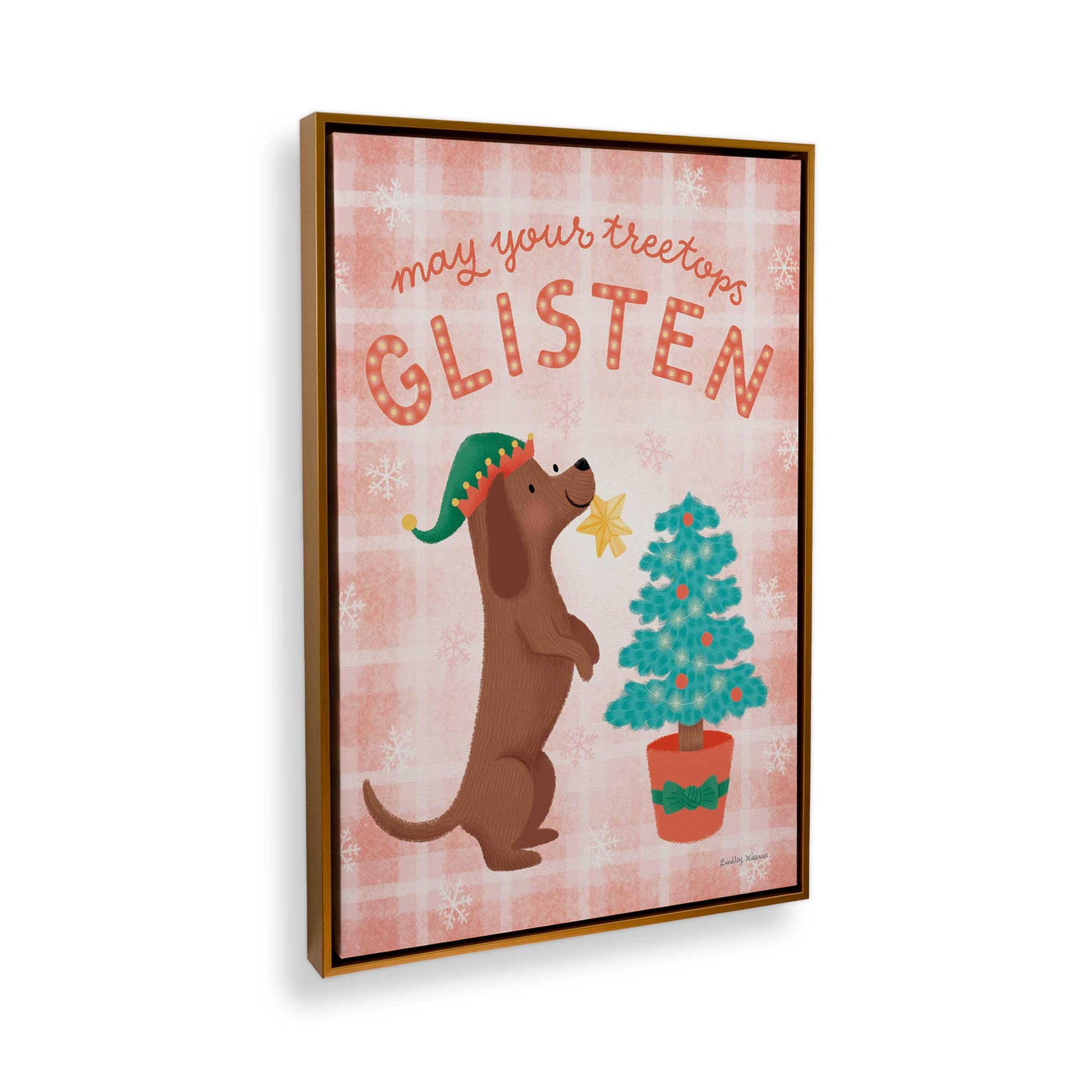 [Color:Polished Gold], Picture of the corner of the art