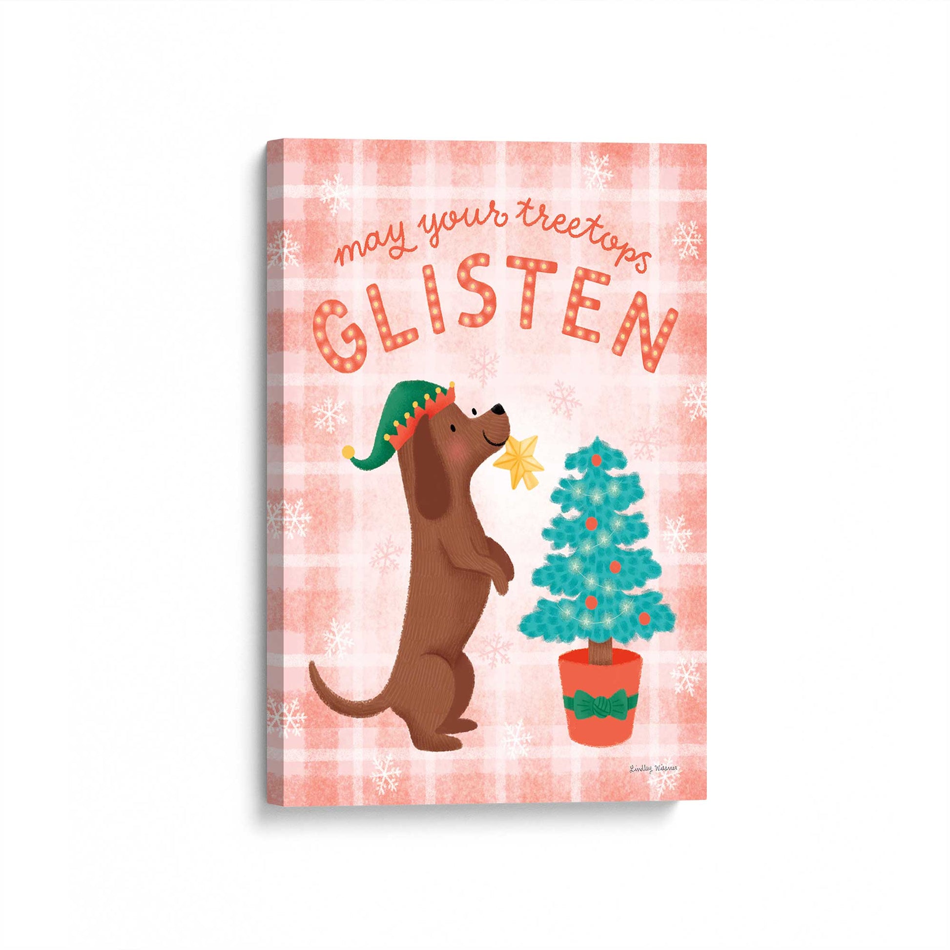 [Color:Stretched Canvas], Picture of art at an angle