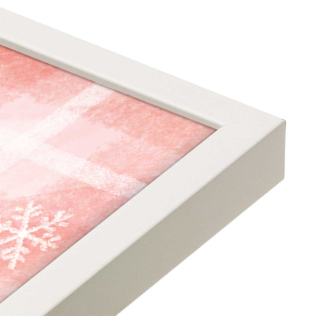 [Color:Opaque White], Picture of art in a Opaque White frame at an angle