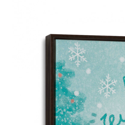 [Color:Espresso], Picture of art in a Espresso frame at an angle