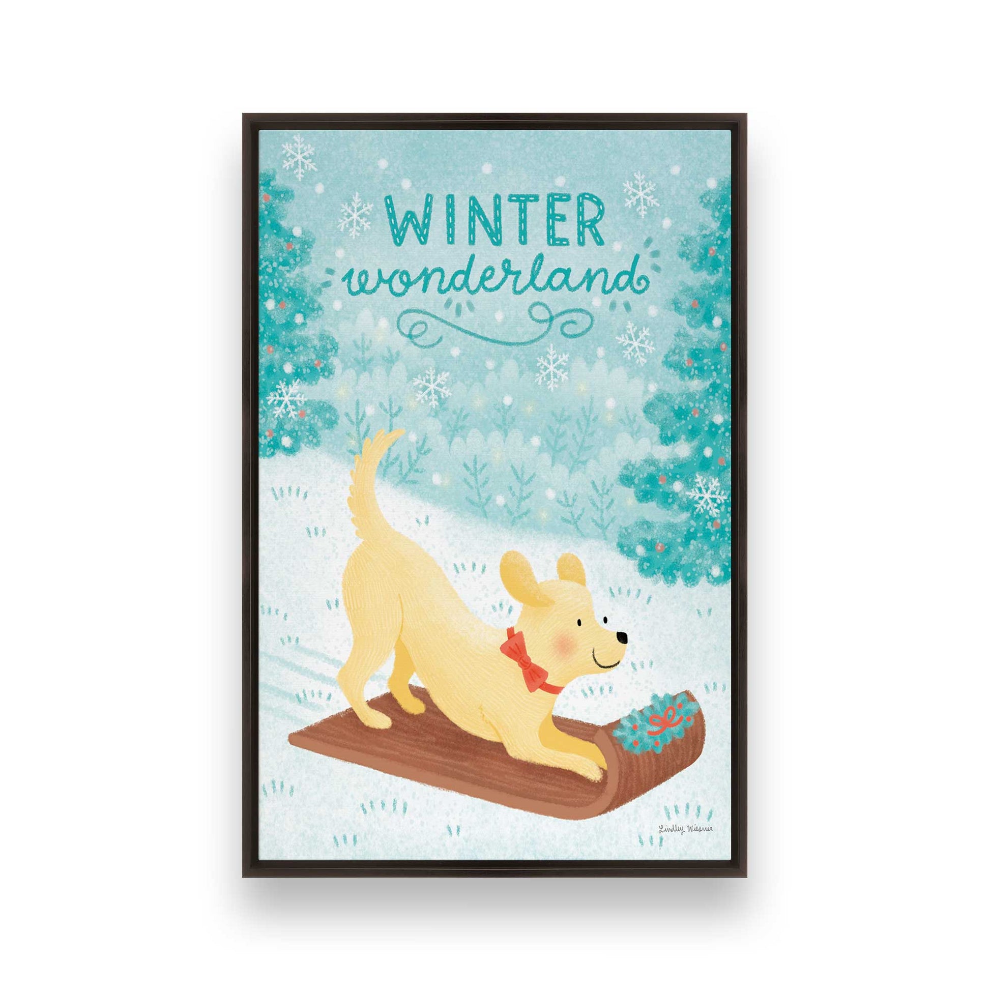 [Color:Espresso], Picture of art in a Espresso frame