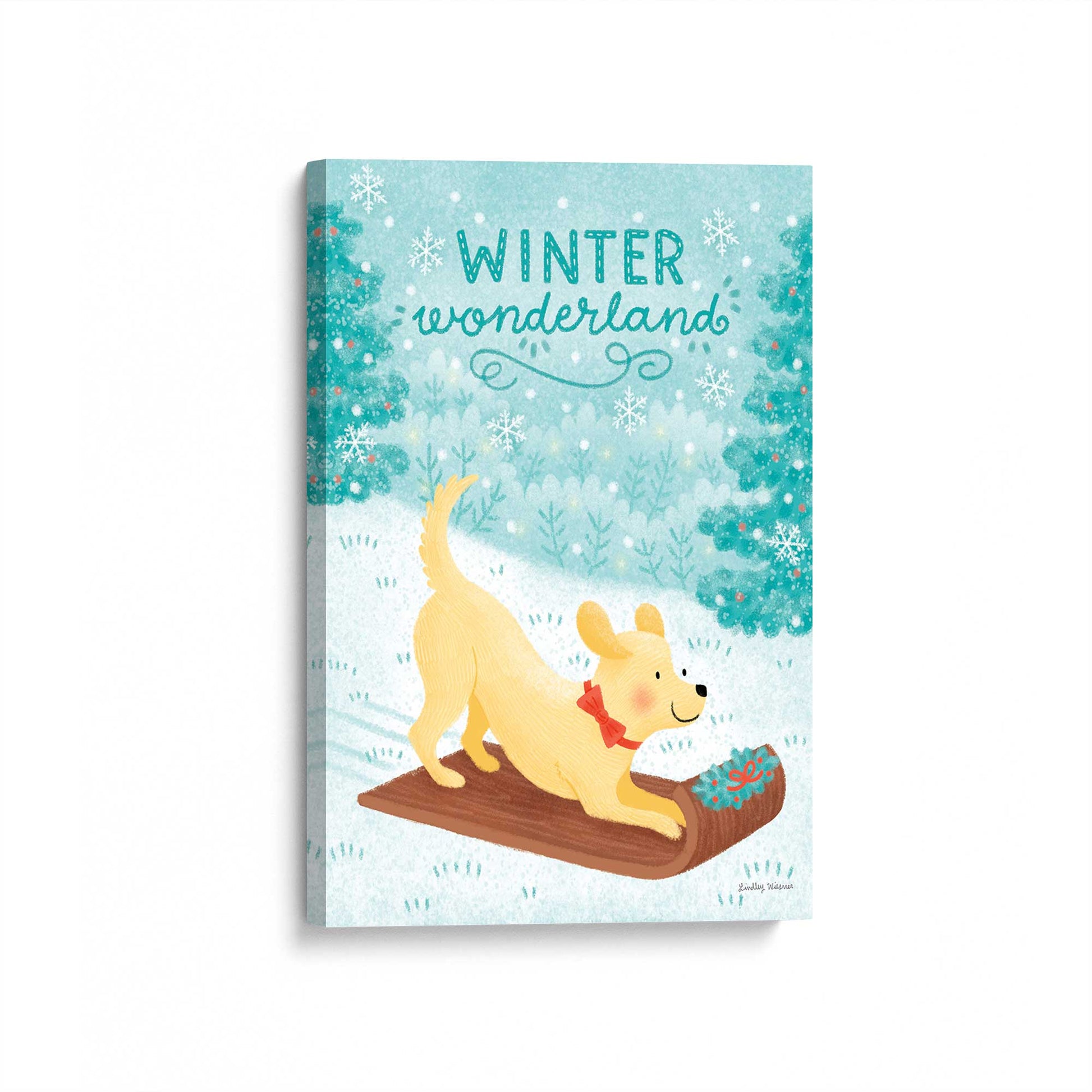 [Color:Stretched Canvas], Picture of art at an angle