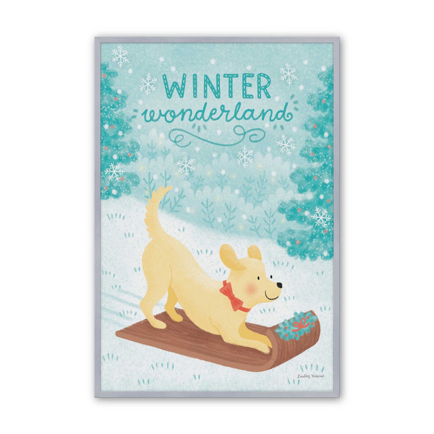 [Color:Polished Chrome], Picture of art in a Polished Chrome frame