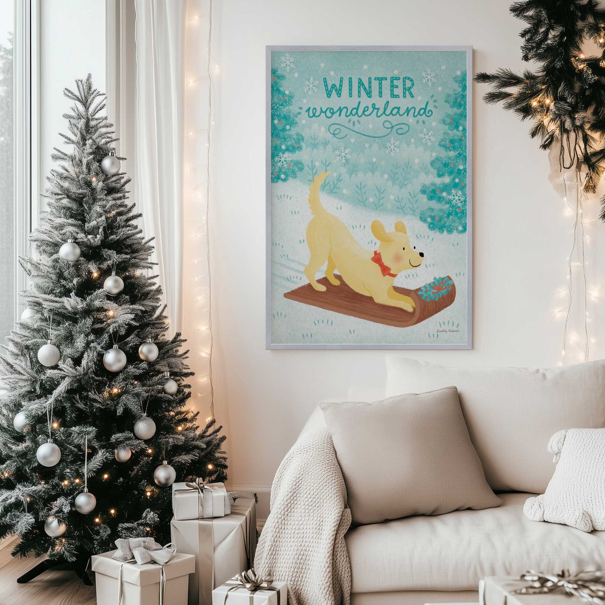 Picture of art in a room