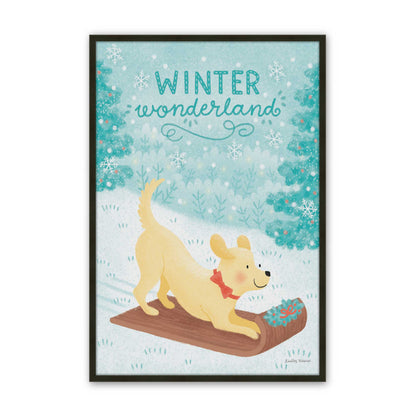 [Color:Satin Black], Picture of art in a Satin Black frame