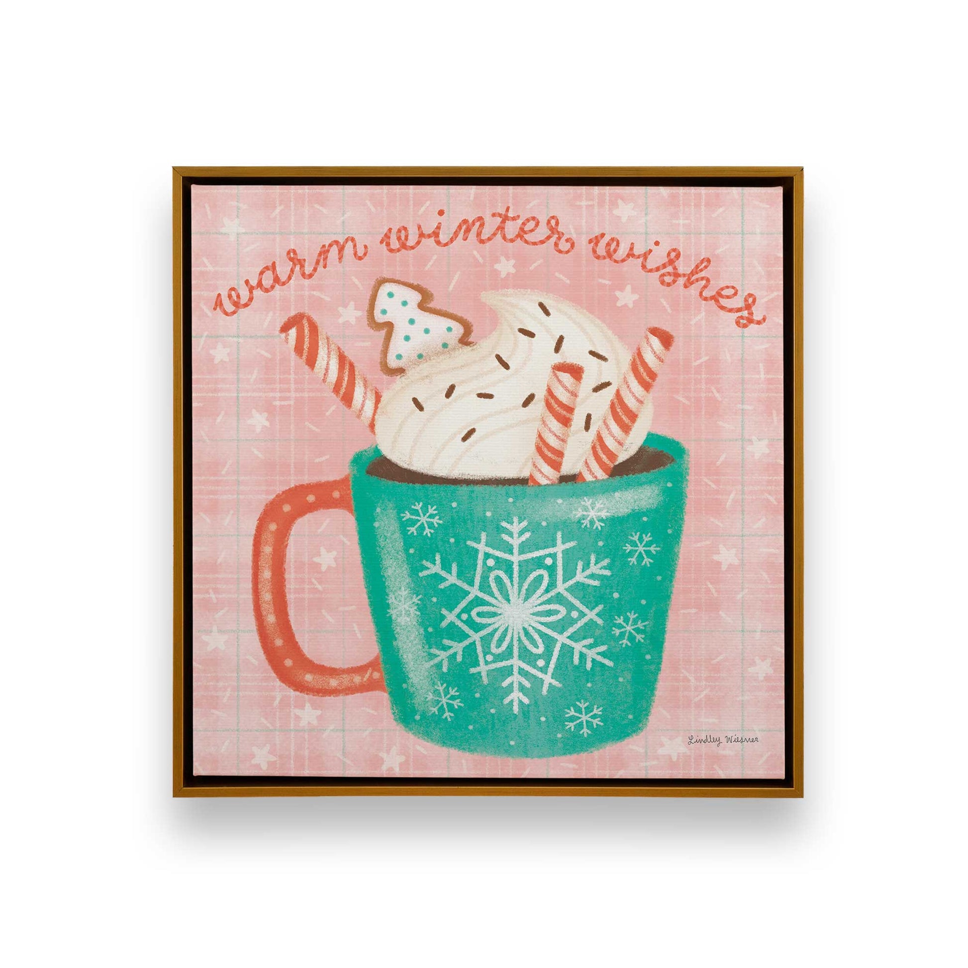 [Color:Polished Gold], Picture of art in a Polished Gold frame