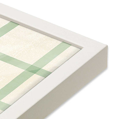 [Color:Opaque White], Picture of art in a Opaque White frame at an angle