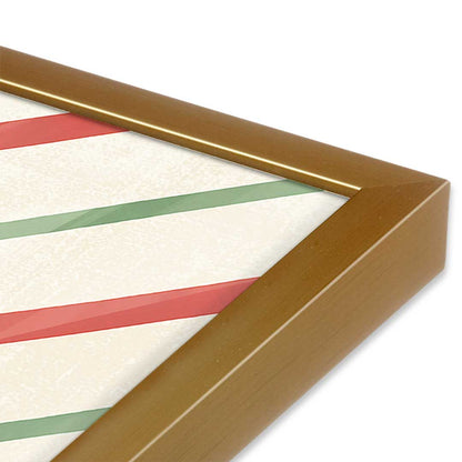 [Color:Polished Gold], Picture of art in a Polished Gold frame at an angle