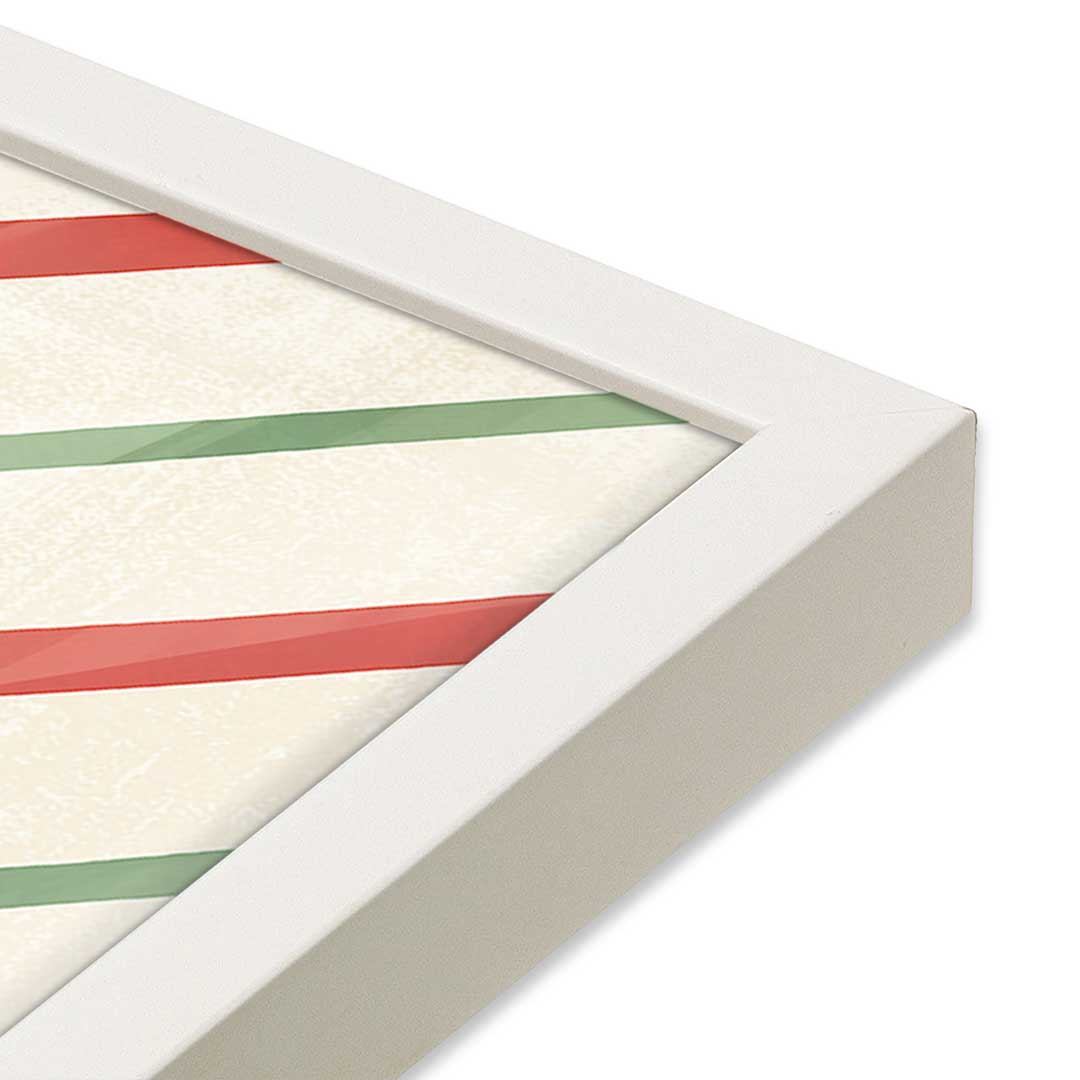 [Color:Opaque White], Picture of art in a Opaque White frame at an angle