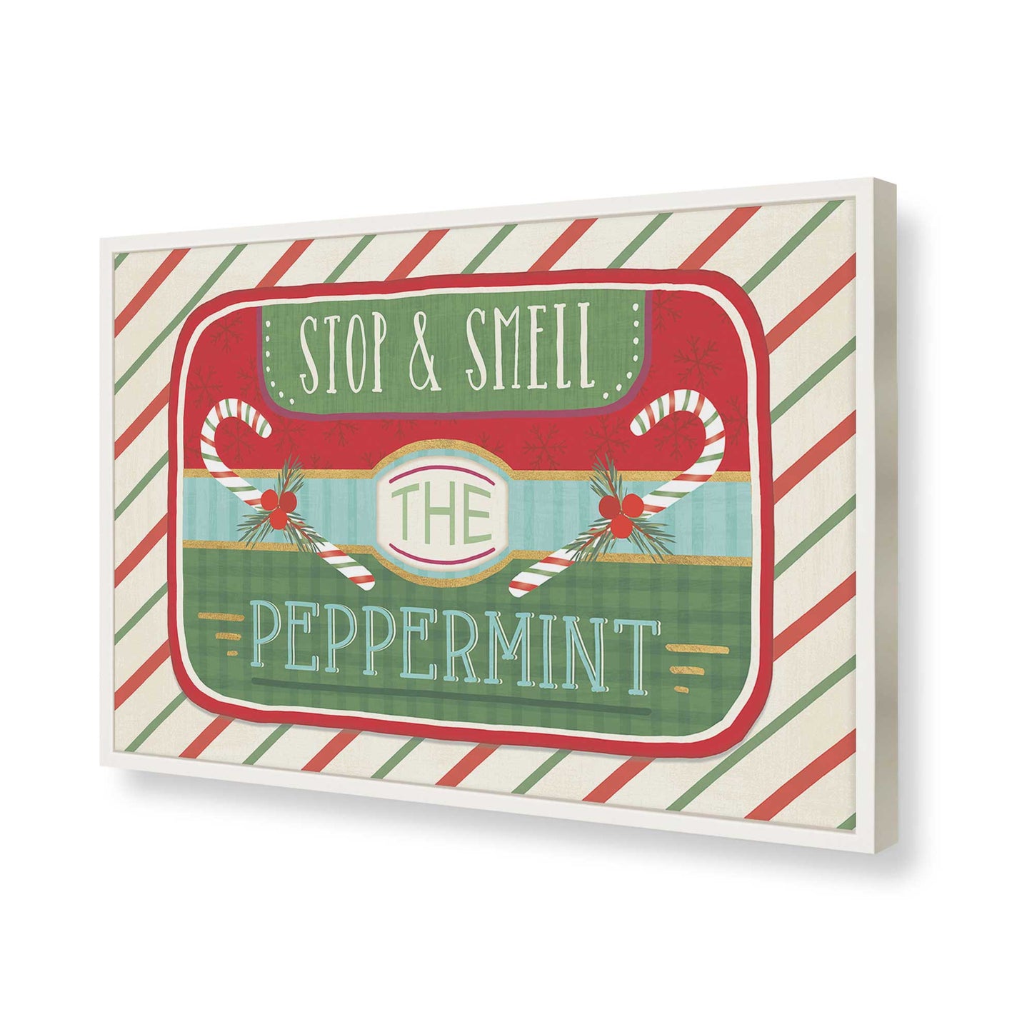 [Color:Opaque White], Picture of art in a Opaque White frame of the corner