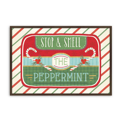 [Color:Brown], Picture of art in a Brown frame