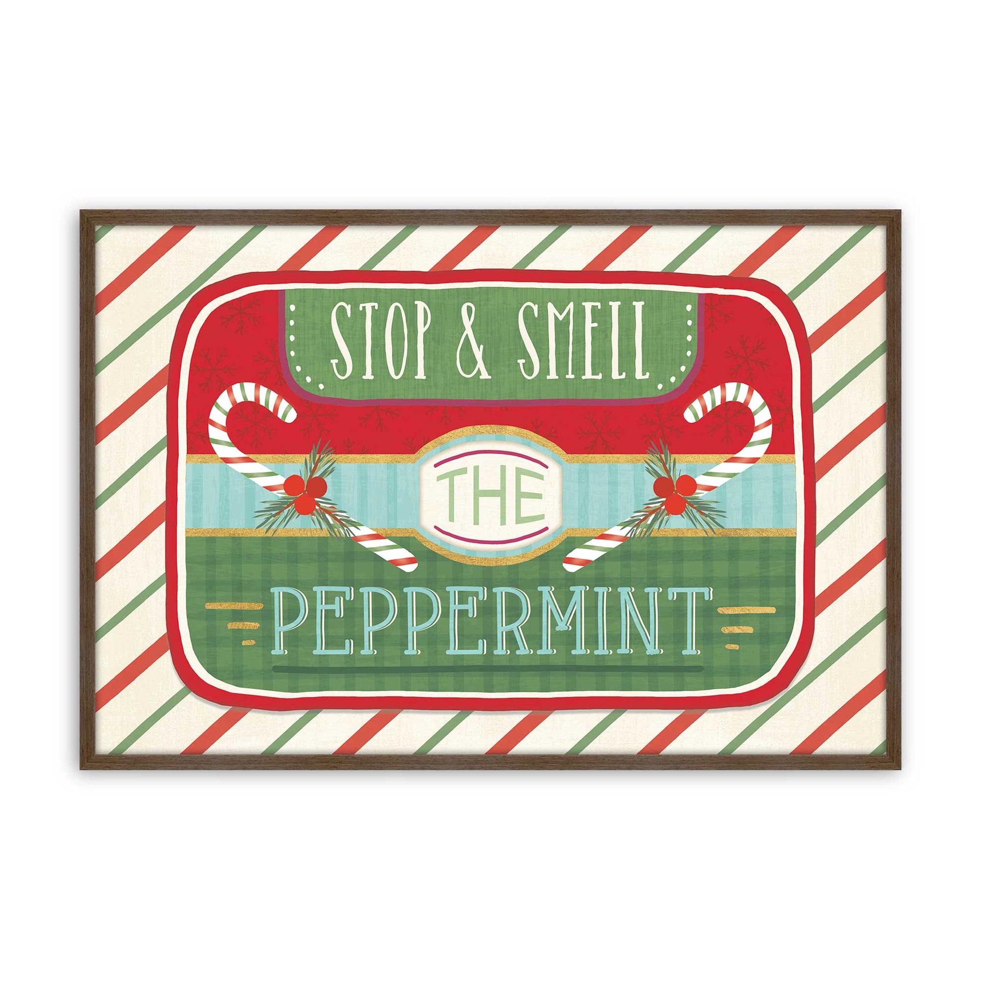 [Color:Walnut], Picture of art in a Walnut frame