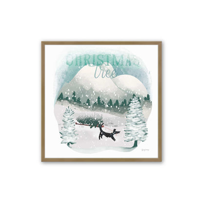 [Color:Brushed Gold], Picture of art in a Brushed Gold frame