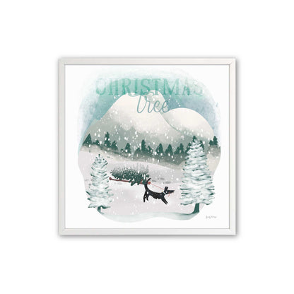 [Color:Opaque White], Picture of art in a Opaque White frame