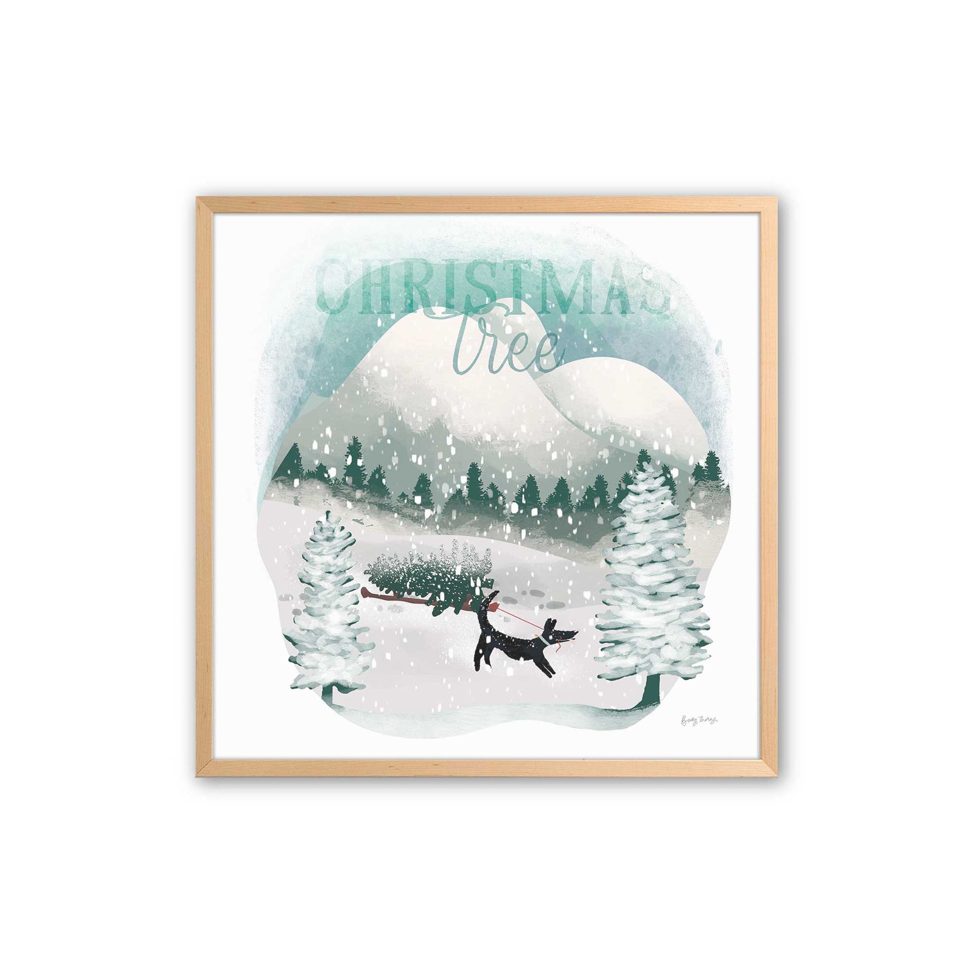 [Color:Raw Maple], Picture of art in a Raw Maple frame