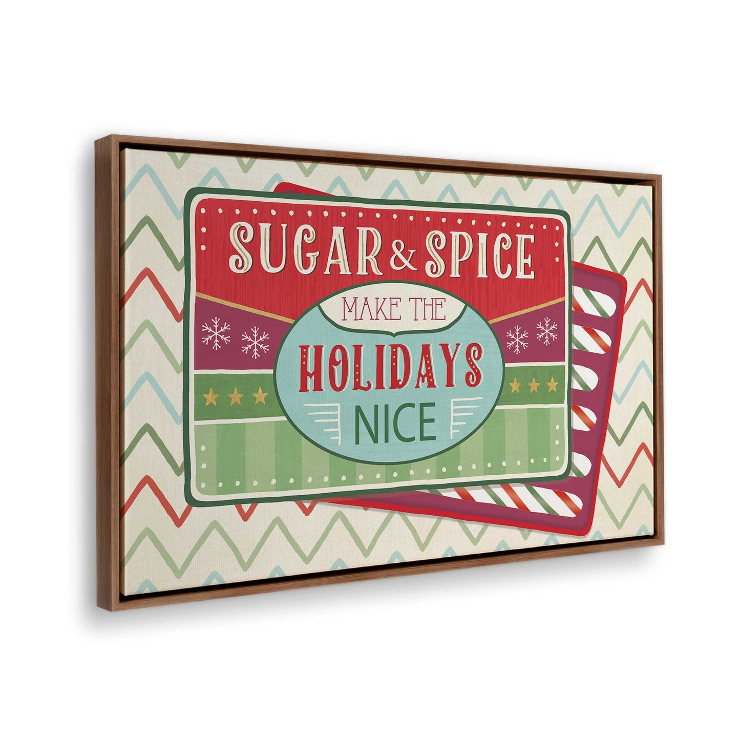 [Color:Walnut], Picture of the corner of the art