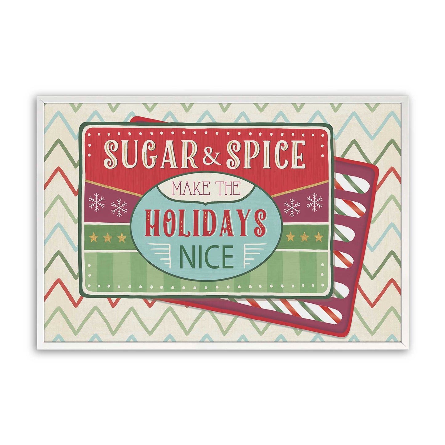 [Color:Opaque White], Picture of art in a Opaque White frame