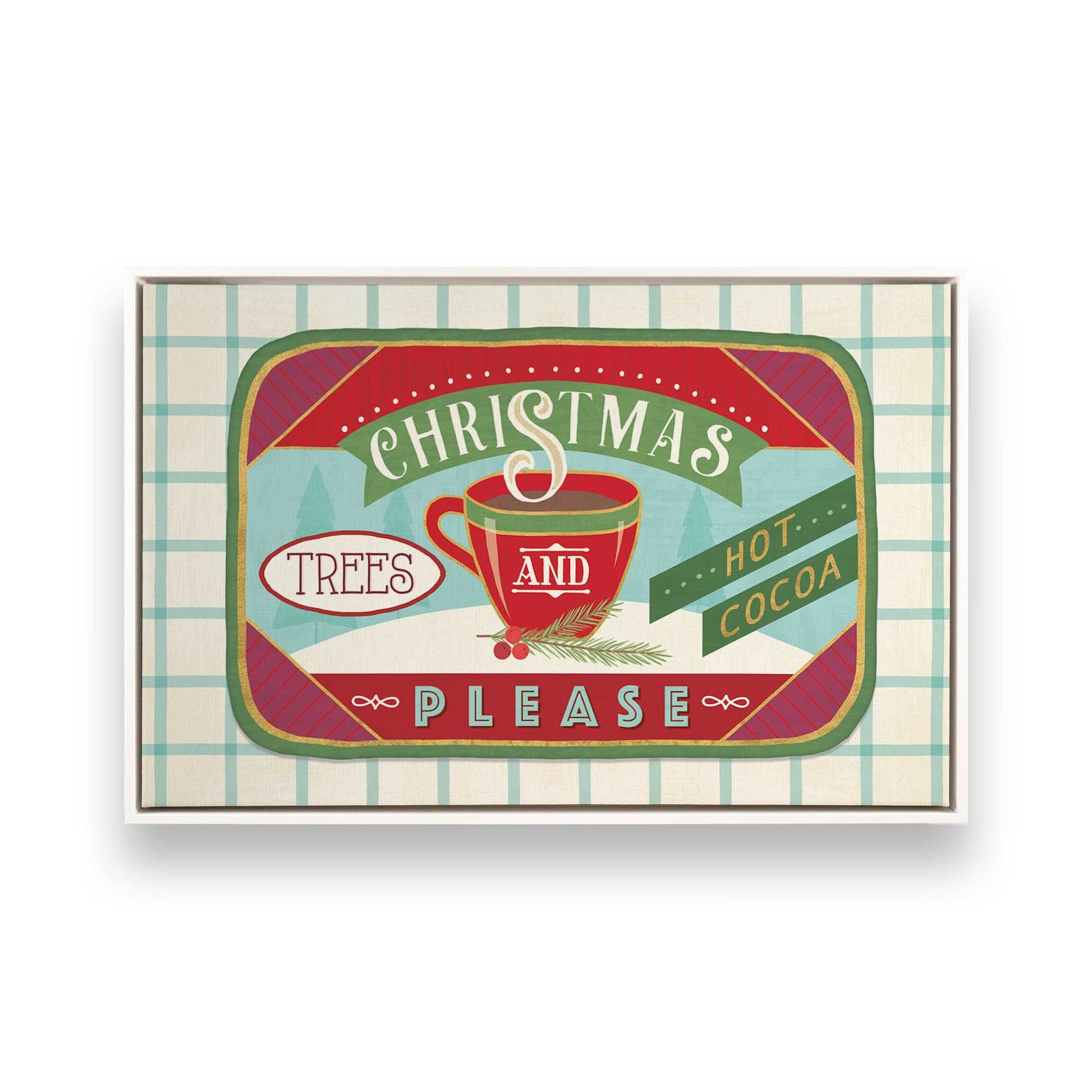 [Color:Opaque White], Picture of art in a White frame