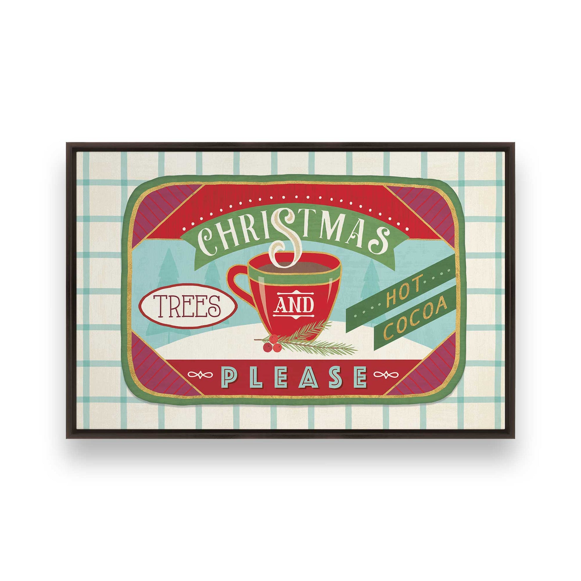 [Color:Espresso], Picture of art in a Espresso frame