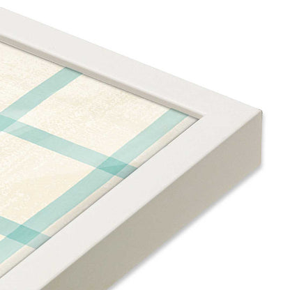 [Color:Opaque White], Picture of art in a Opaque White frame at an angle