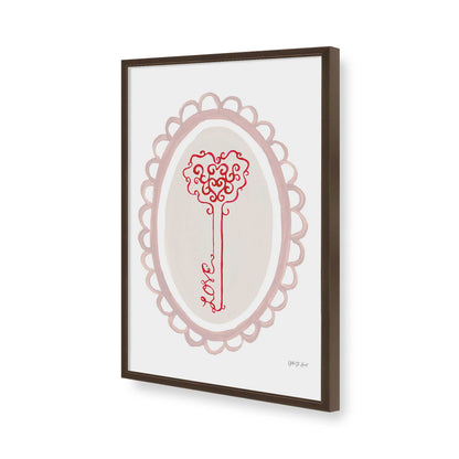 [Color:Belvinder Brown], Picture of art in a Belvinder Brown frame of the corner