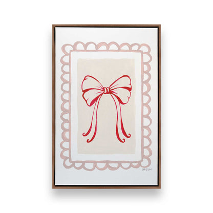 [Color:Walnut], Picture of art in a Walnut frame