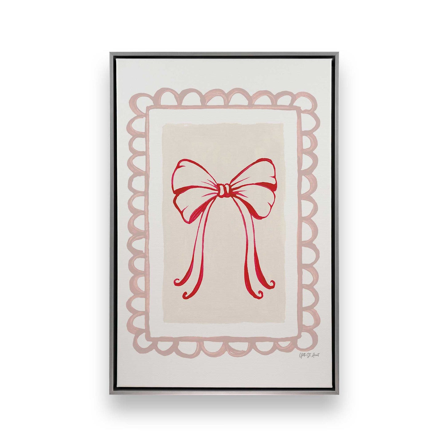 [Color:Polished Chrome], Picture of art in a Polished Chrome frame