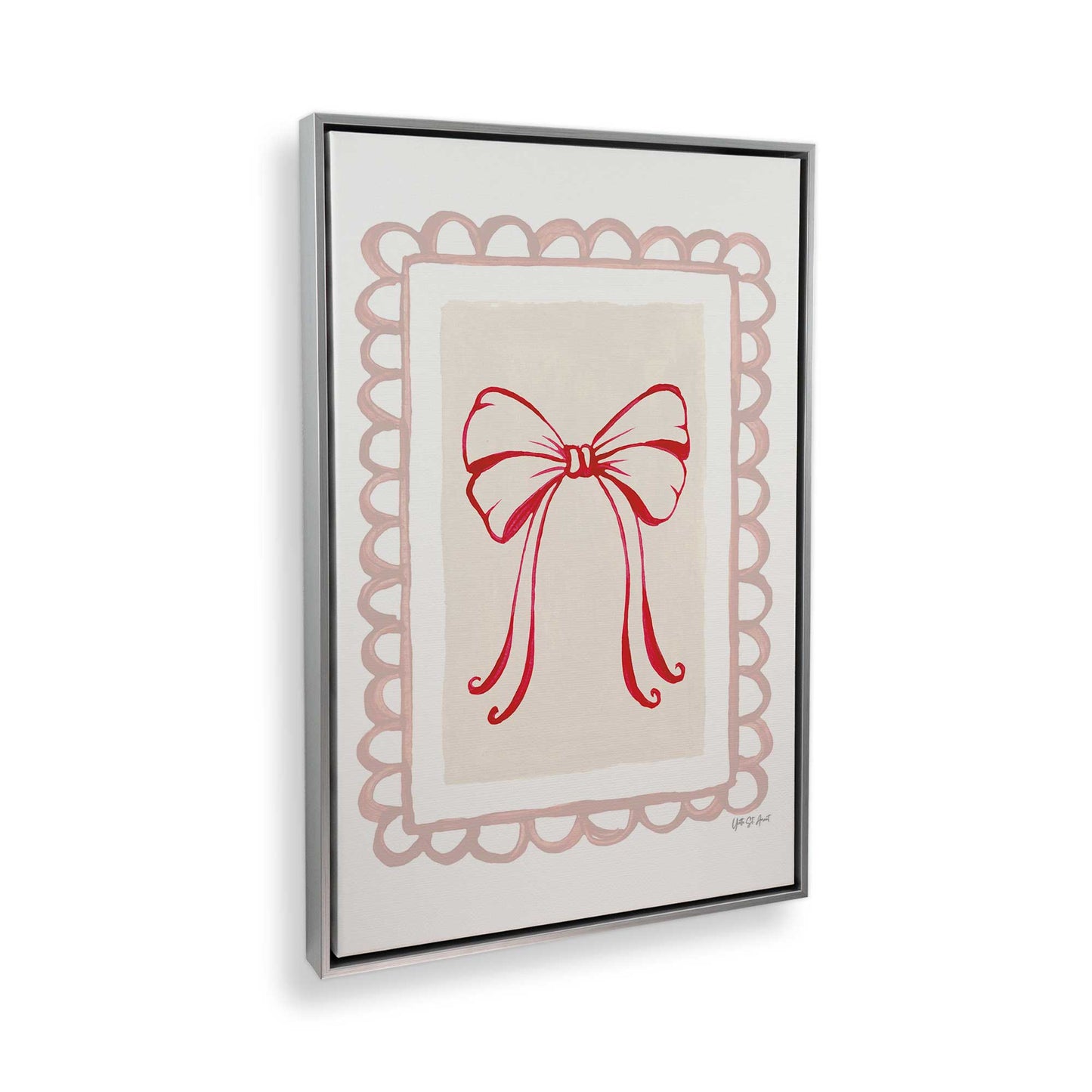 [Color:Polished Chrome], Picture of the corner of the art