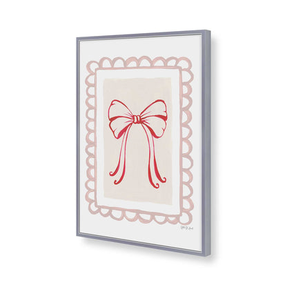 [Color:Polished Chrome], Picture of art in a Polished Chrome frame of the corner