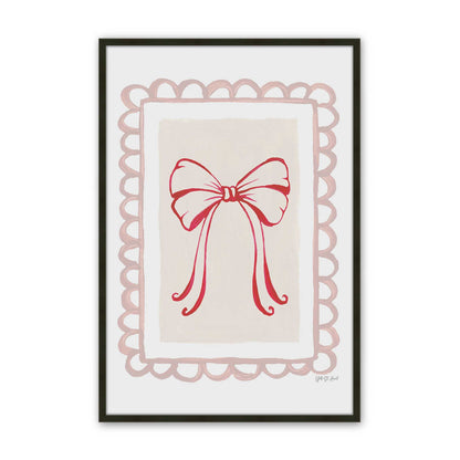 [Color:Satin Black], Picture of art in a Satin Black frame