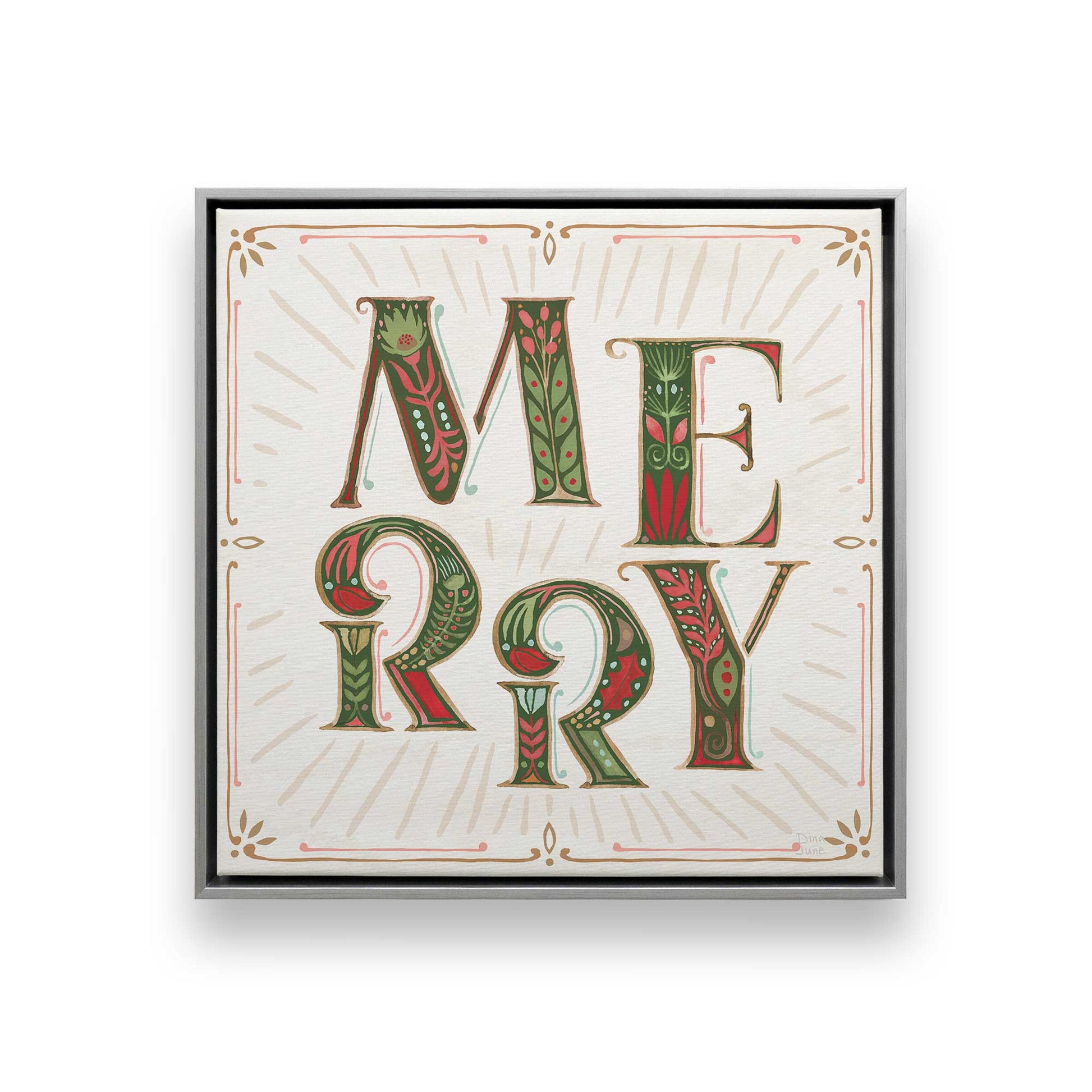 [Color:Polished Chrome], Picture of art in a Polished Chrome frame