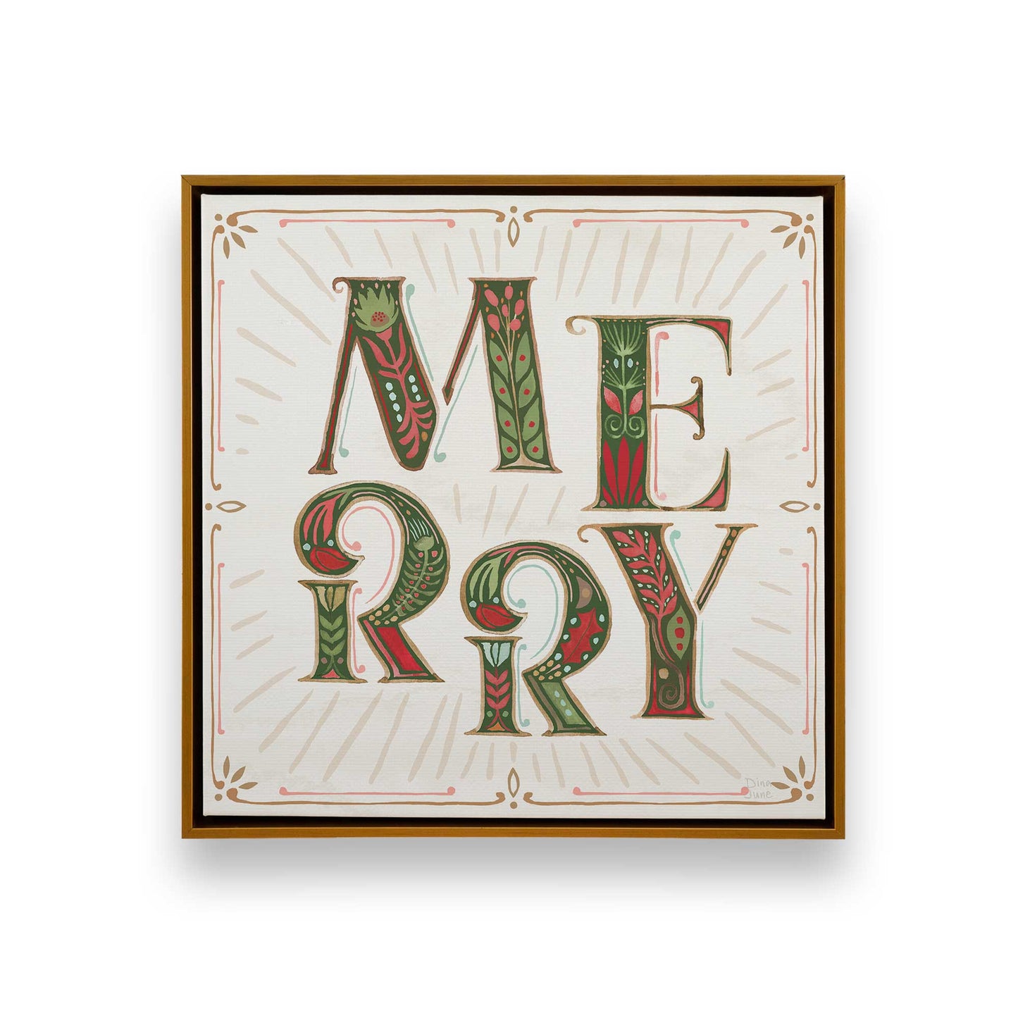 [Color:Polished Gold], Picture of art in a Polished Gold frame