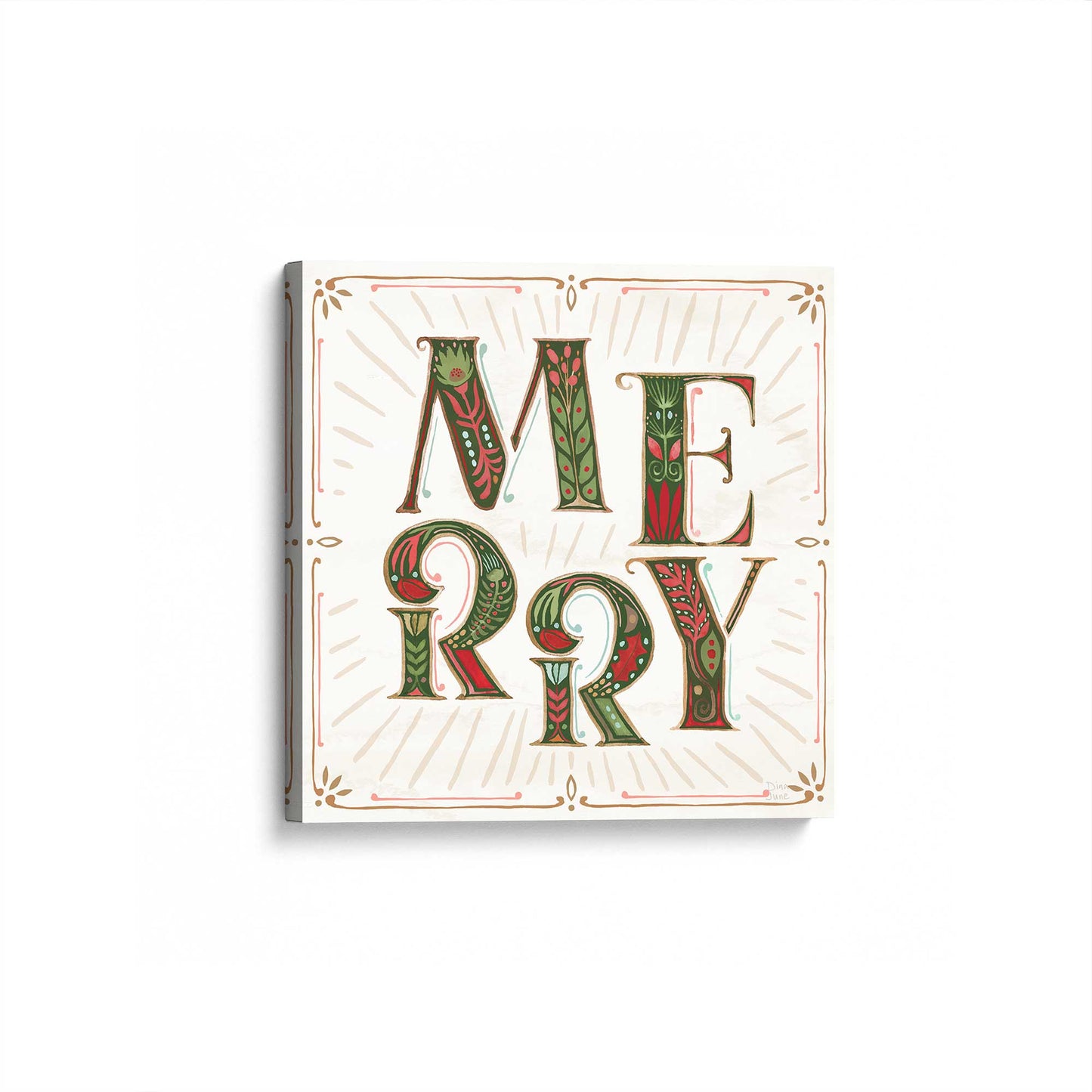 [Color:Stretched Canvas], Picture of art at an angle