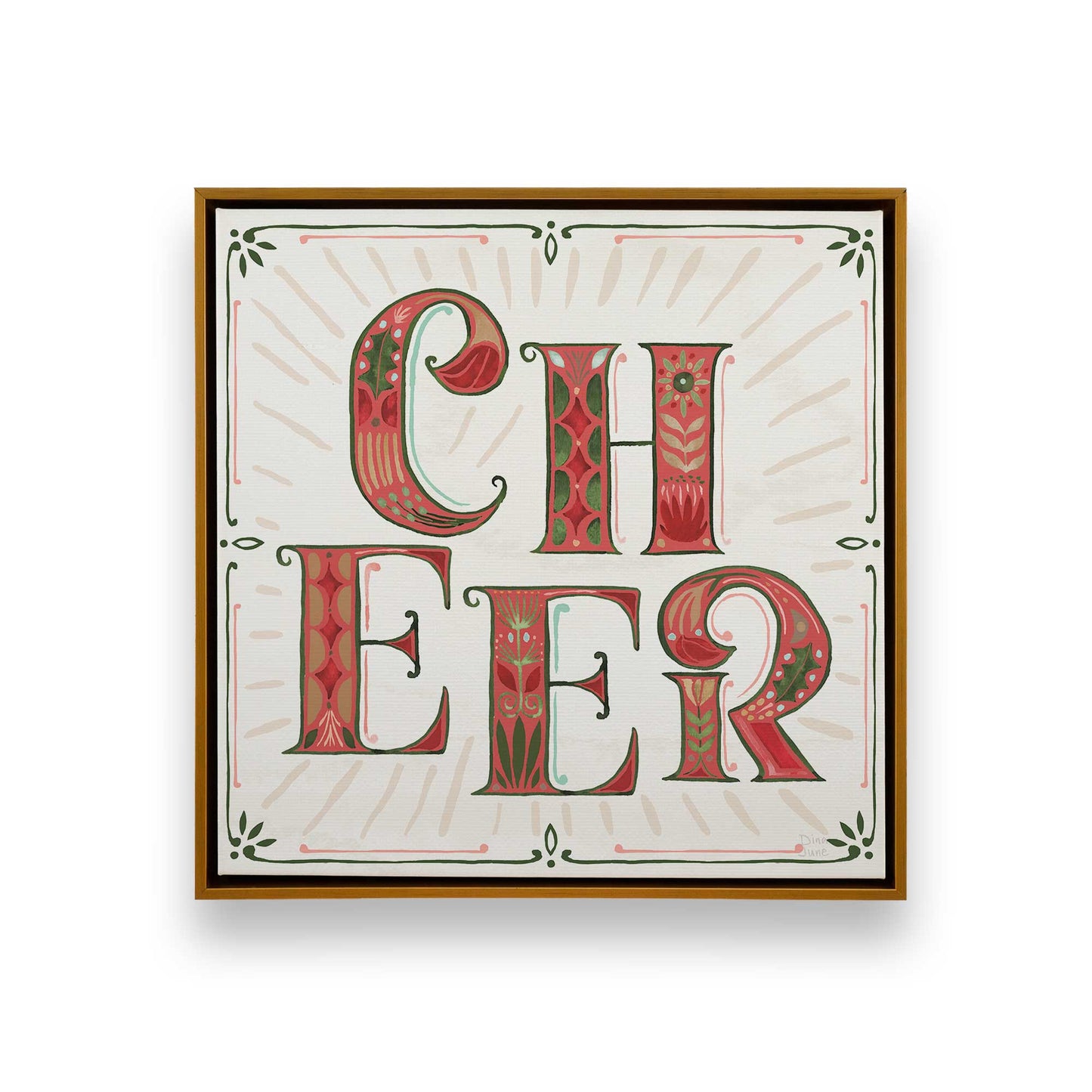 [Color:Polished Gold], Picture of art in a Polished Gold frame