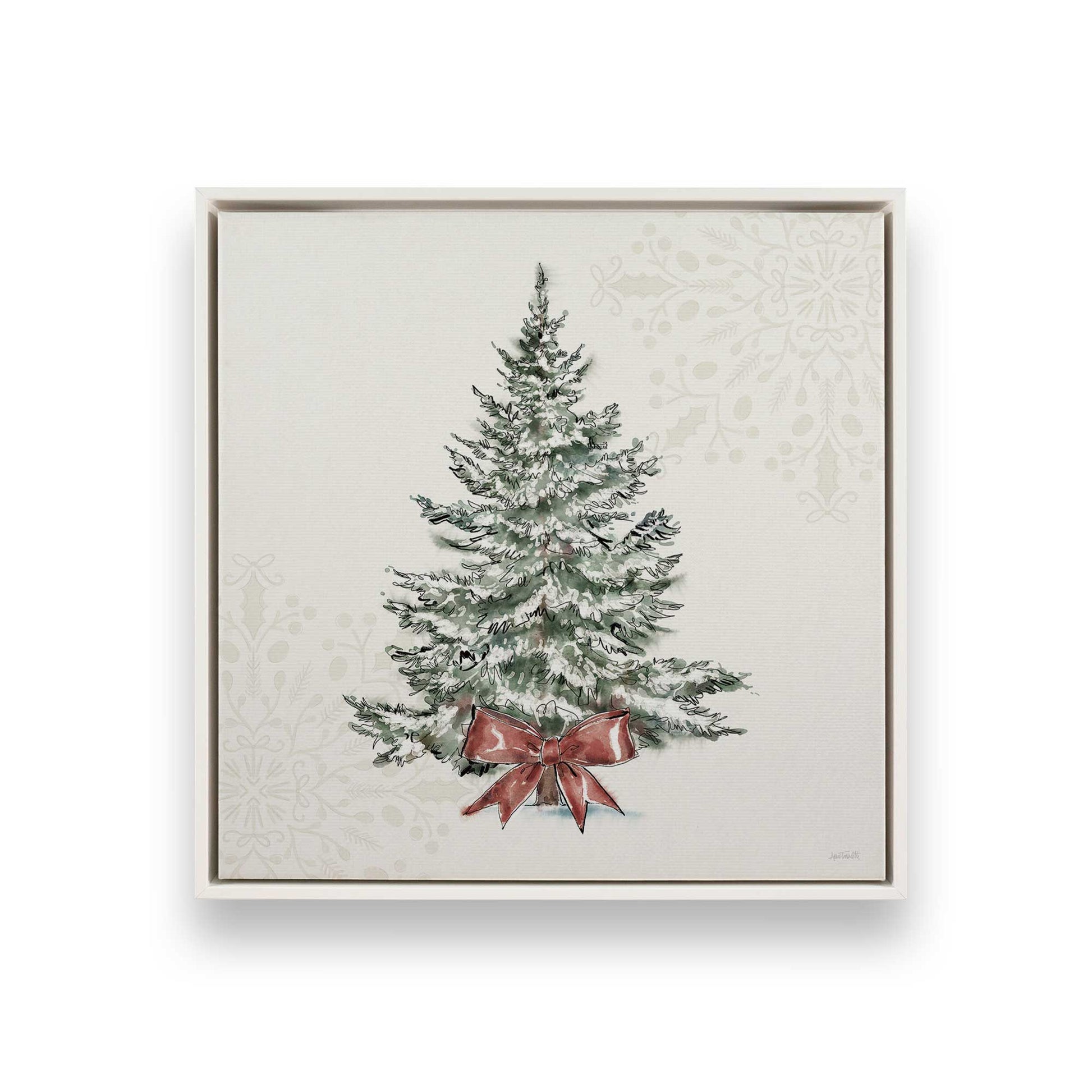 [Color:Opaque White], Picture of art in a White frame