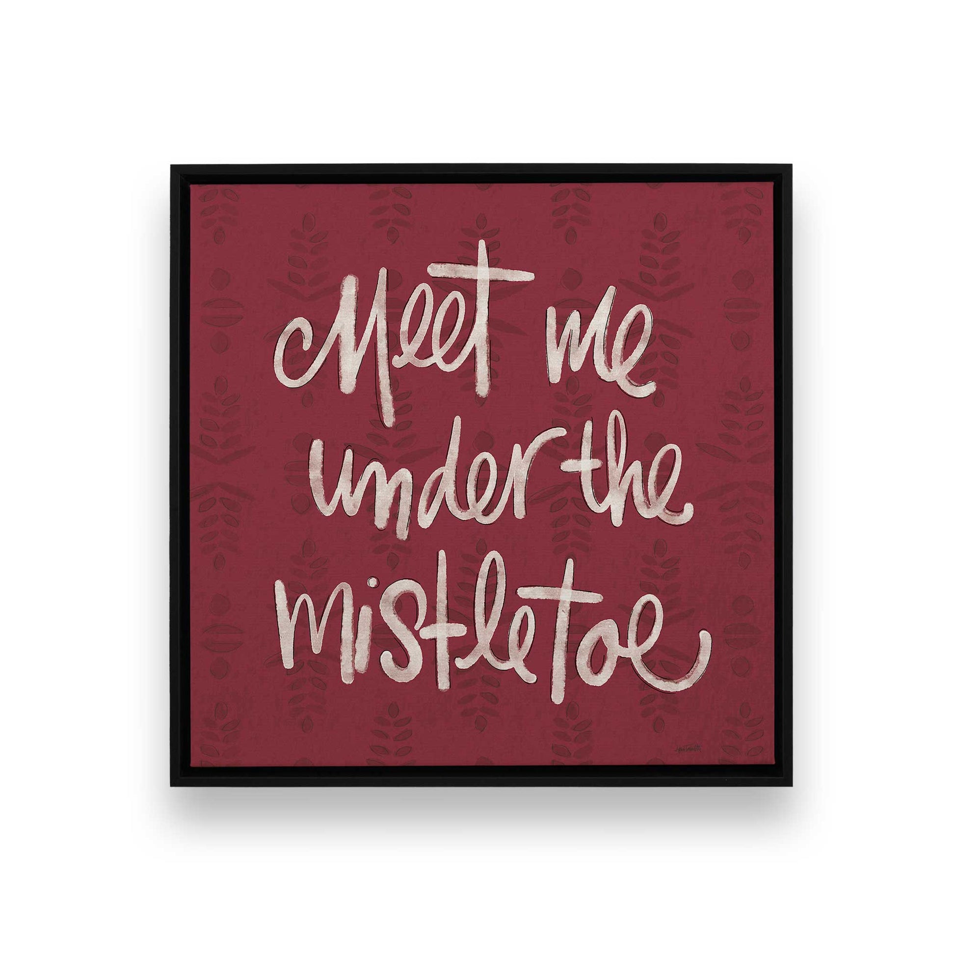 [Color:Satin Black], Picture of art in a Satin Black frame