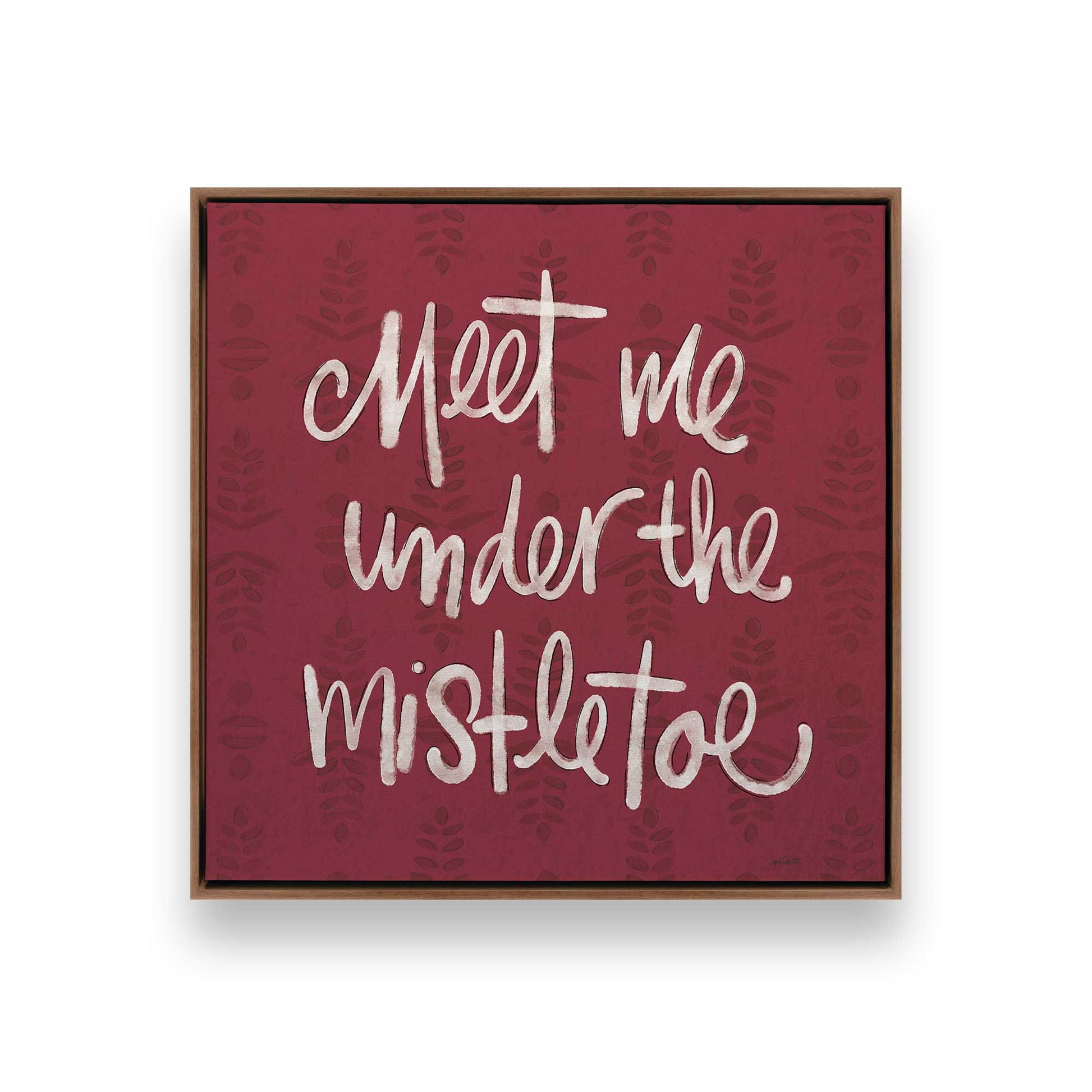 [Color:Walnut], Picture of art in a Walnut frame