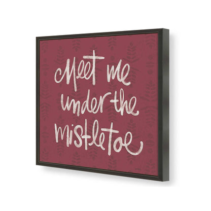 [Color:Satin Black], Picture of art in a Satin Black frame of the corner